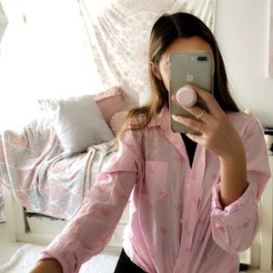Light pink blouse